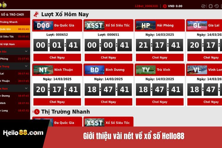 Giới thiệu vài nét về xổ số Hello88